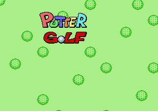 Putter Golf (SegaNet) Title Screen